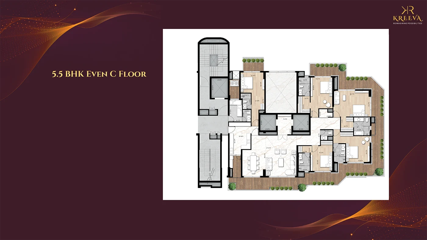 Kreeva Swaranaya Floor Plans