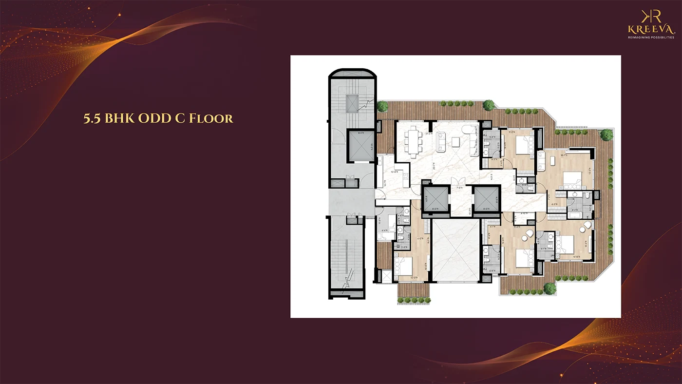Kreeva Swaranaya Floor Plans