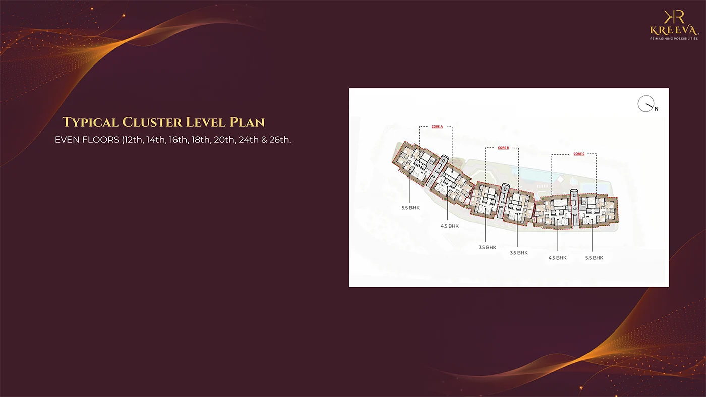 Kreeva Swaranaya Floor Plans