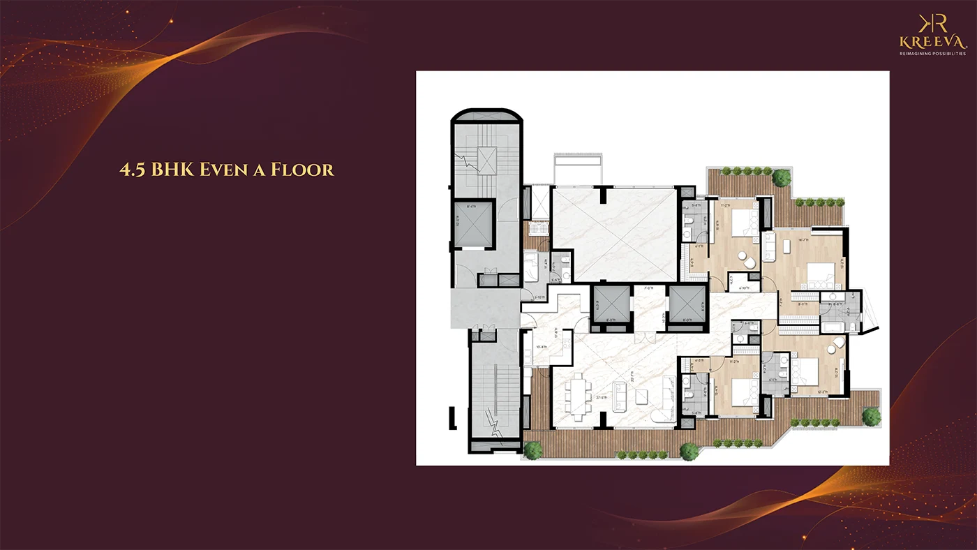 Kreeva Swaranaya Floor Plans