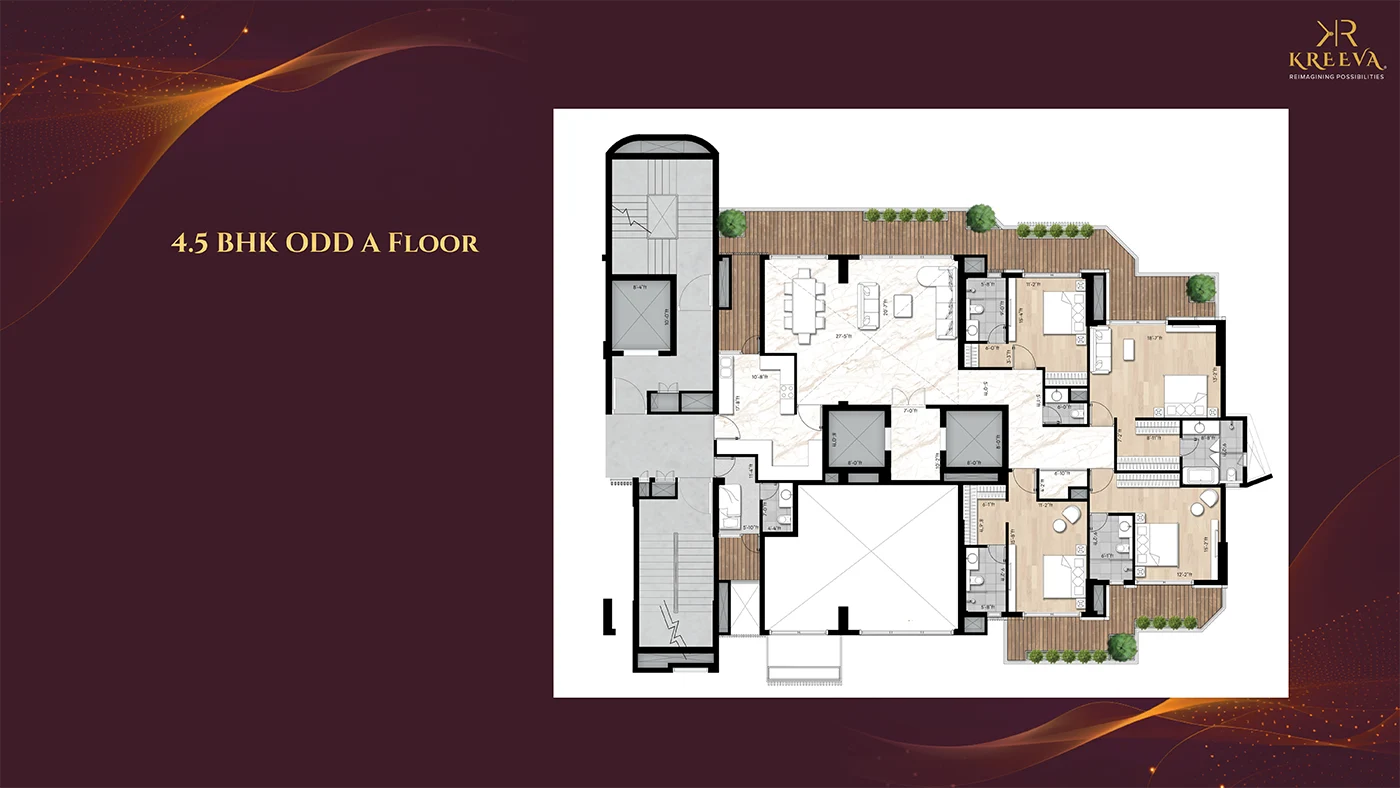 Kreeva Swaranaya Floor Plans