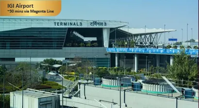 Strategically Located at the Heart of South Delhi - 7